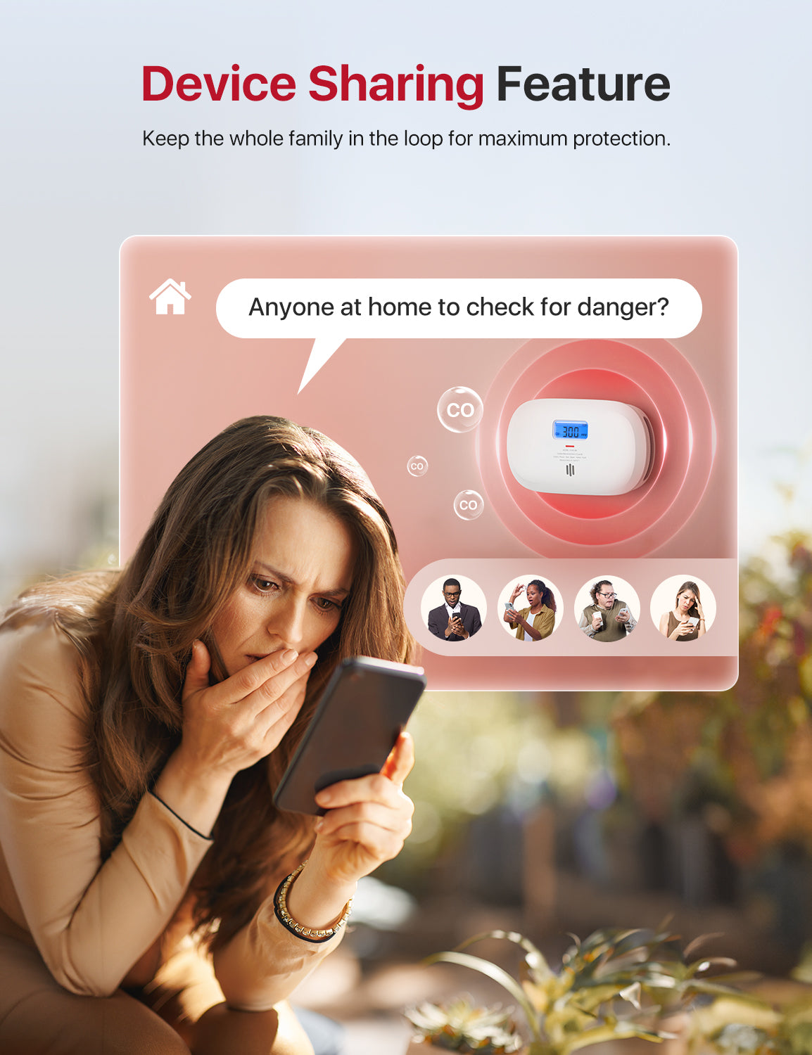 XC0C-iR Akıllı Karbon Monoksit Alarmı - 1 Paket - Görsel 3