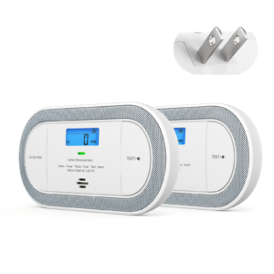 XC0C-SA Tak-Çalıştır Bağımsız Karbon Monoksit Alarmı - 2'li Paket